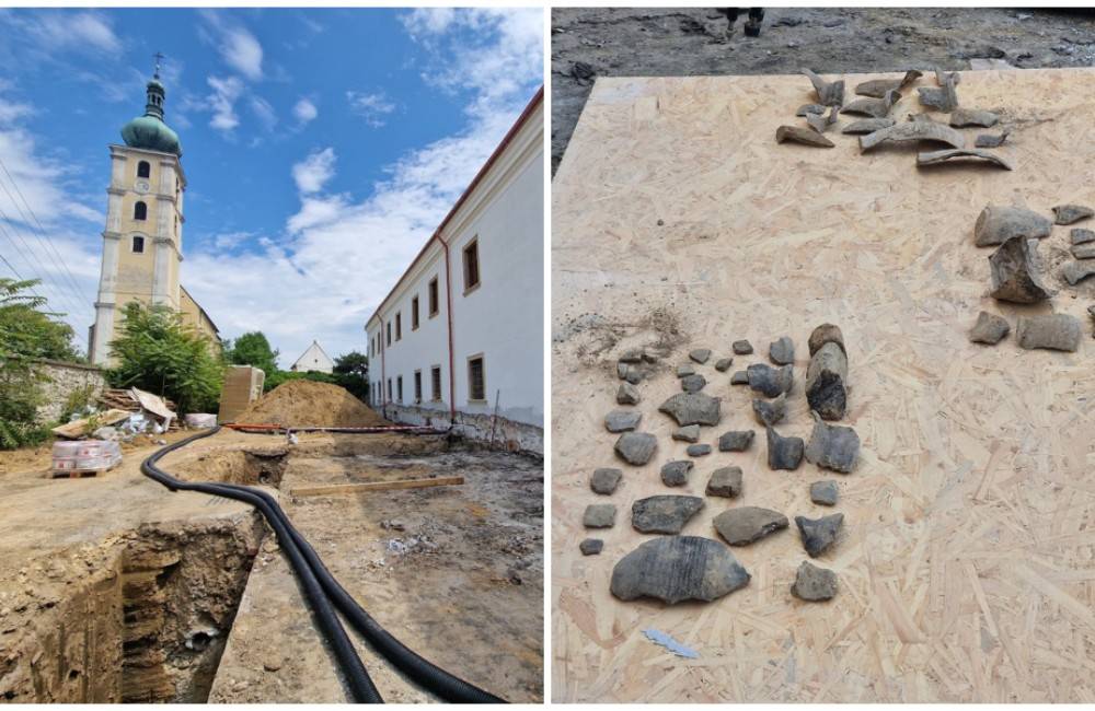 VIDEO: Pri renovácii Draškovičovho kaštieľa v Čachticiach archeológovia našli vzácne artefakty