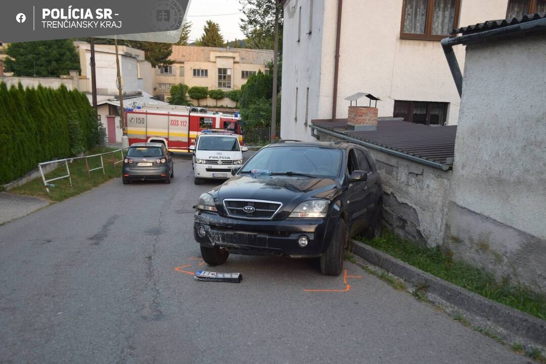 Foto: Na mol opitý muž zrazil v Bánovciach nad Bebravou chodkyňu