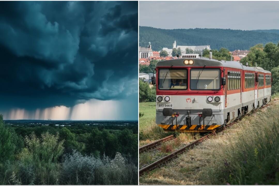 Foto: Ak sa chystáte v najbližších dňoch cestovať vlakom, počítajte s meškaním. ZSSK odporúča dobre sa na cestu pripraviť 