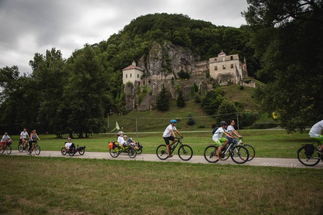 Foto: Cyklistika je čoraz populárnejšia: V rebríčku obľúbenosti vyhráva cyklotrasa pri Skalke nad Váhom