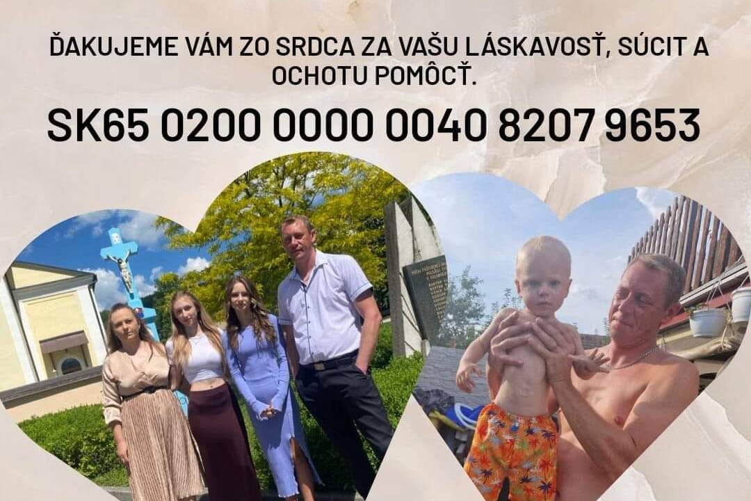 Foto: Rodina z Hornej Súče, ktorá prišla tragicky o otca Michala, potrebuje pomoc. Žena a tri deti môžu prísť o domov