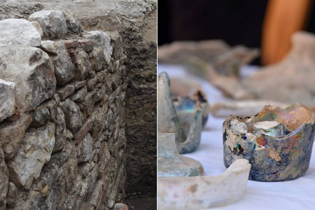 FOTO: Výskum je na konci. Archeológovia odhalili podzemné chodby počas obnovy pešej zóny v Trenčíne