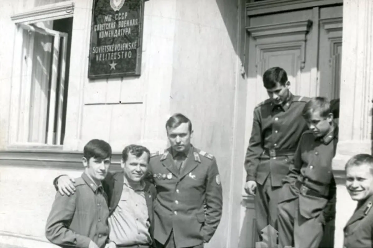 Foto: Vedeli ste, že veliteľstvo ruských vojakov sídlilo neďaleko od centra Trenčína?