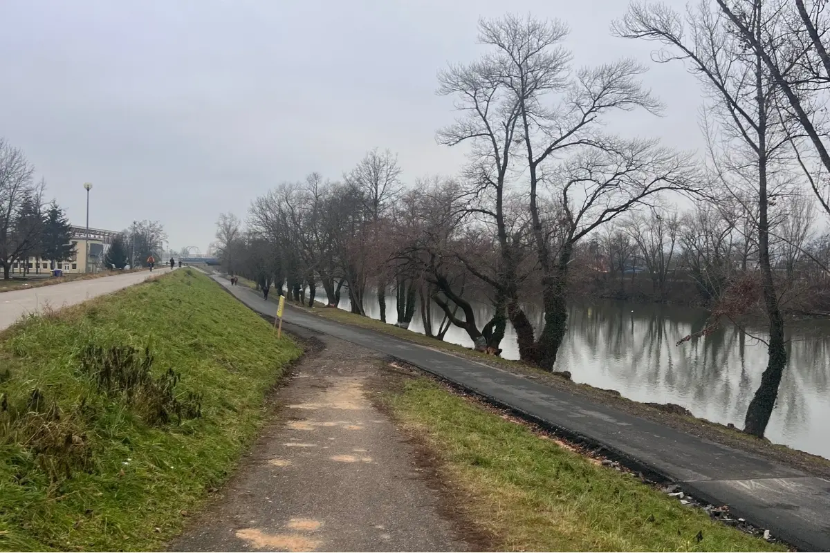 FOTO: Z cestičky pre psičkárov spravili asfaltku. Vyzerá to katastrofálne, hovorí Trenčianka Kristína