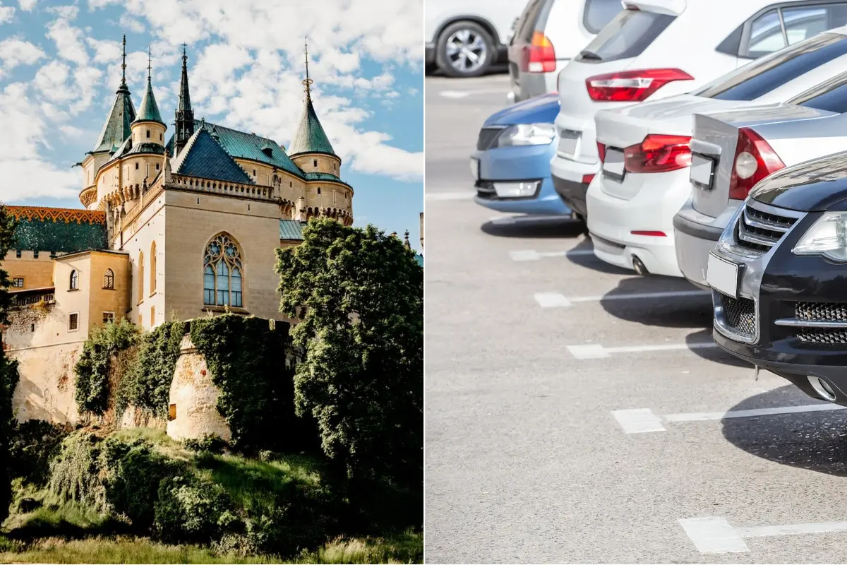 Foto: Bojnice zaviedli od februára zmeny v parkovacom systéme. Ceny klesli a doba platenia sa skrátila