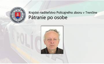 Polícia žiada verejnosť o pomoc pri pátraní po nezvestnom Štefanovi Mrázovi zo Zemianskych Kostolian