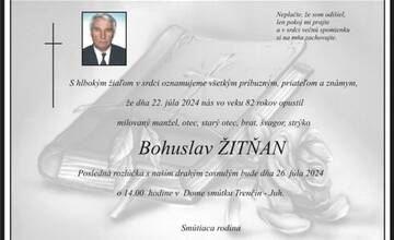 Zomrel významný trenčiansky folklorista Bohuslav Žitňan. Zaslúžil sa zaradenie FS Družba medzi najúspešnejšie súbory  