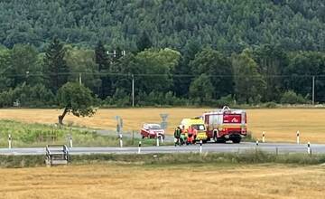 Aktualizované: Nezranil sa, no bol pod vplyvom alkoholu. Za nehodu pred Hornými Vestenicami môže motorkár