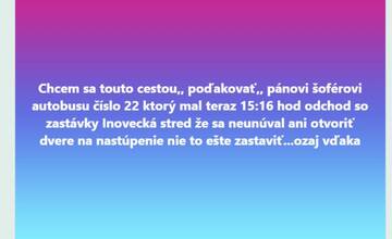 Obyvatelia Trenčína sa sťažujú na vodičov autobusov, že im nezastavujú a dokonca ich zámerne ignorujú