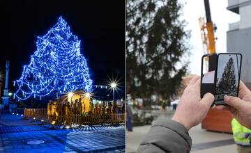 FOTO+VIDEO: Vianočné stromčeky zdobia centrá Dubnice aj Nového Mesta nad Váhom, nie všetci sú však spokojní