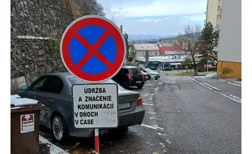 Trenčania, zajtra v týchto miestach neparkujte. Mesto bude rúbať ihličnany, ktoré budú zdobiť Mierové námestie