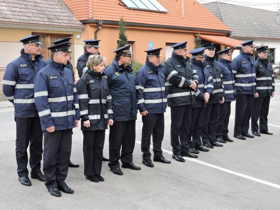 Hasičov v obci Pobedim navštívili predstavitelia prezídia HaZZ v rámci výjazdovej porady, foto 5