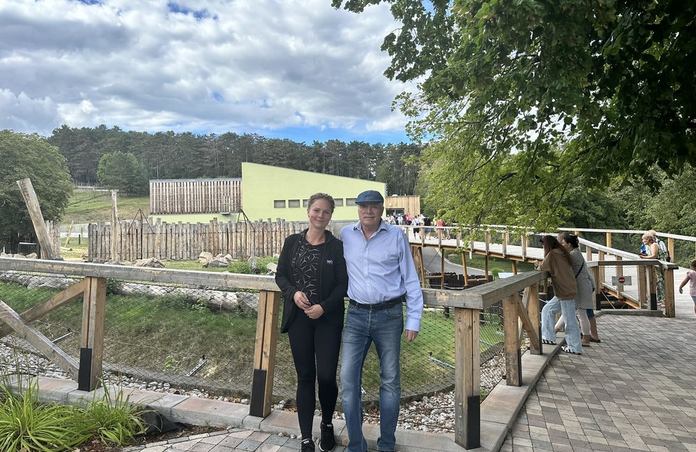 Najstaršiu slovenskú zoologickú záhradu navštívil po prvýkrát známy herec, foto 8