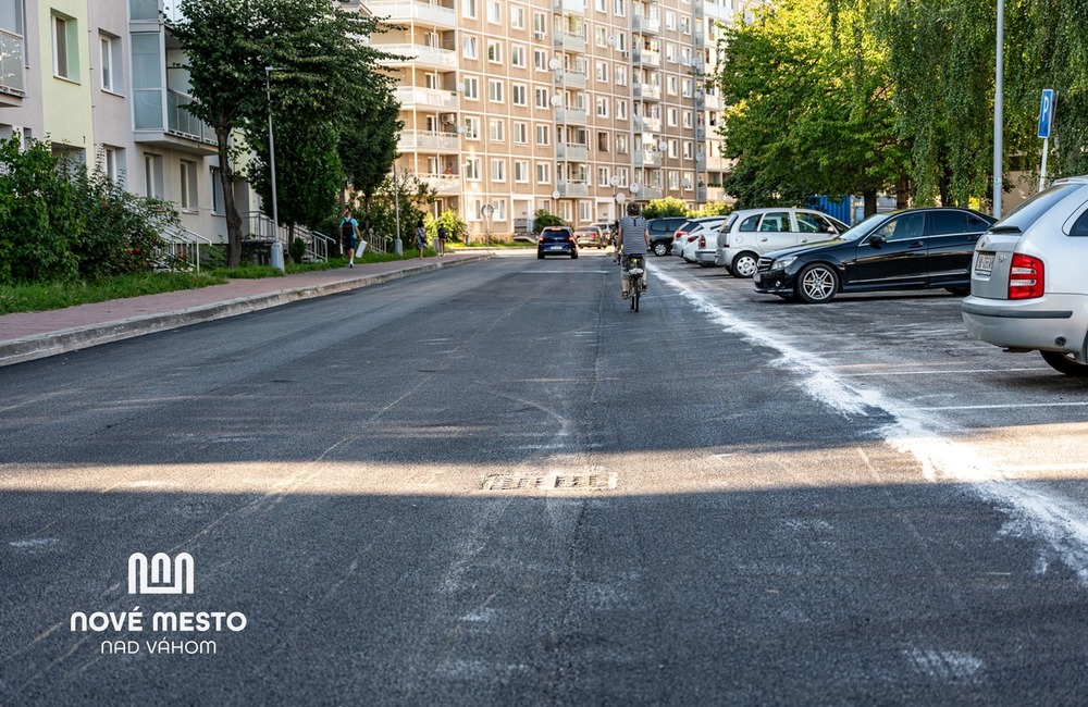 FOTO: Takto vyzerajú nové cesty v Novom Meste nad Váhom, foto 2