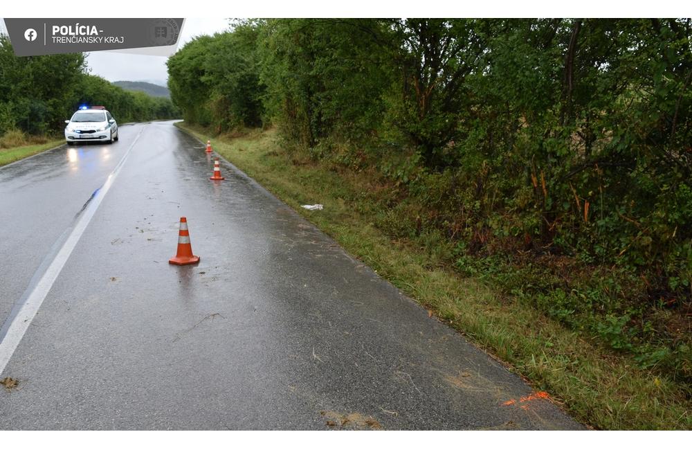 FOTO: Auto pri Novom Meste nad Váhom skončilo na streche, foto 4