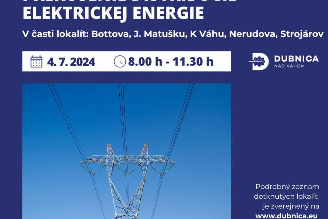 FOTO: Zajtra bude niekoľko desiatok domácností bez elektriny, foto 2