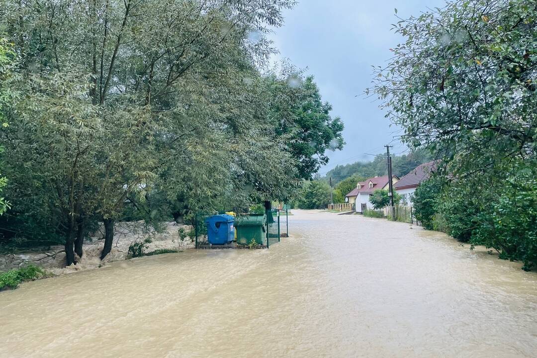 FOTO: Voda zničila v obciach viac ako sa predpokladalo, foto 2