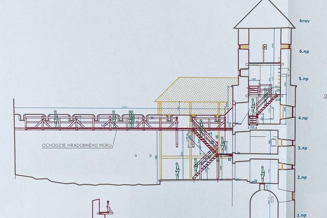 FOTO: Obnova Trenčianskeho hradu, foto 8