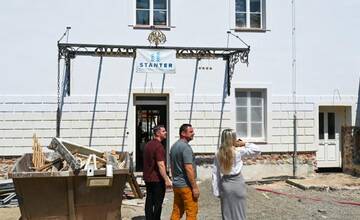 FOTO: Slávne Chateau z Dubnice prechádza premenou